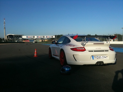 Marlene Dietrich Motorsport - Porsche GT2 Renntaxi Hockenheimring