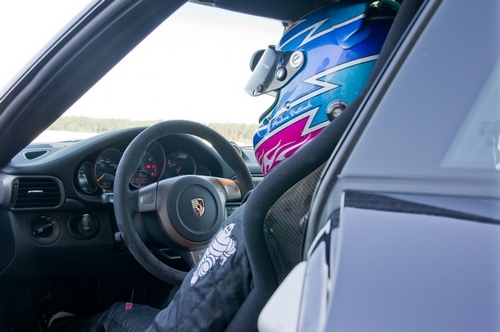 Marlene Dietrich Motorsport - Porsche GT2 Renntaxi Hockenheimring