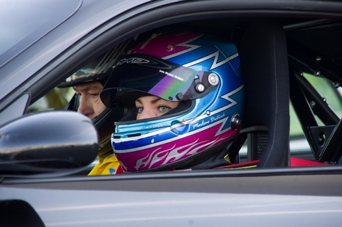 Marlene Dietrich Motorsport - Porsche GT2 Renntaxi Hockenheimring