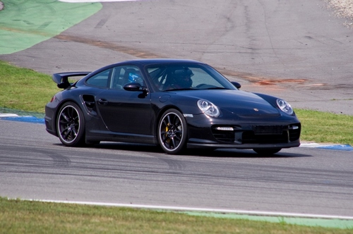 Marlene Dietrich Motorsport - Porsche GT2 Renntaxi Hockenheimring