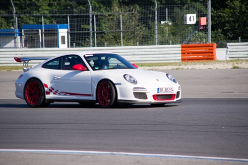 Marlene Dietrich Motorsport - Porsche GT2 Renntaxi Hockenheimring