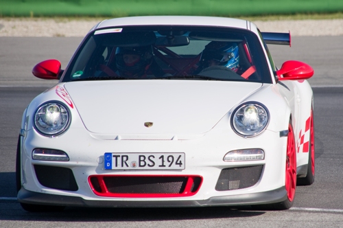 Marlene Dietrich Motorsport - Porsche GT2 Renntaxi Hockenheimring