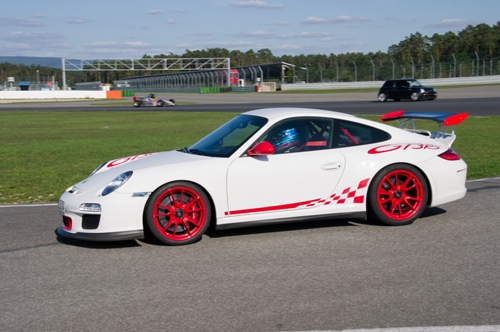 Marlene Dietrich Motorsport - Porsche GT2 Renntaxi Hockenheimring